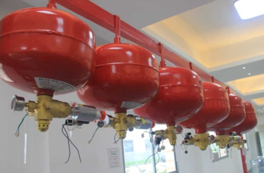 悬挂七氟丙烷灭火装置
