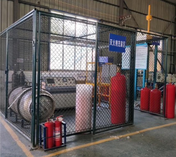 七氟丙烷气体（药剂）充装